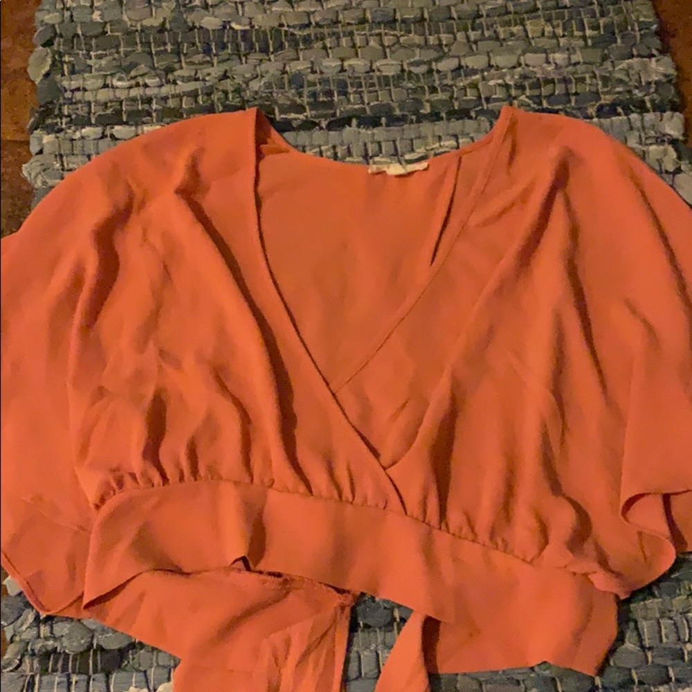 Crop top blouse